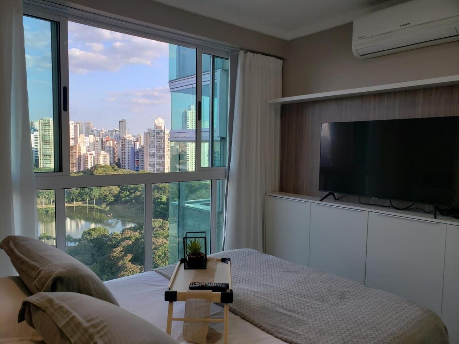 고이아니아 Gaia - Jacuzzi Privativa - Linda Vista 아파트 외부 사진