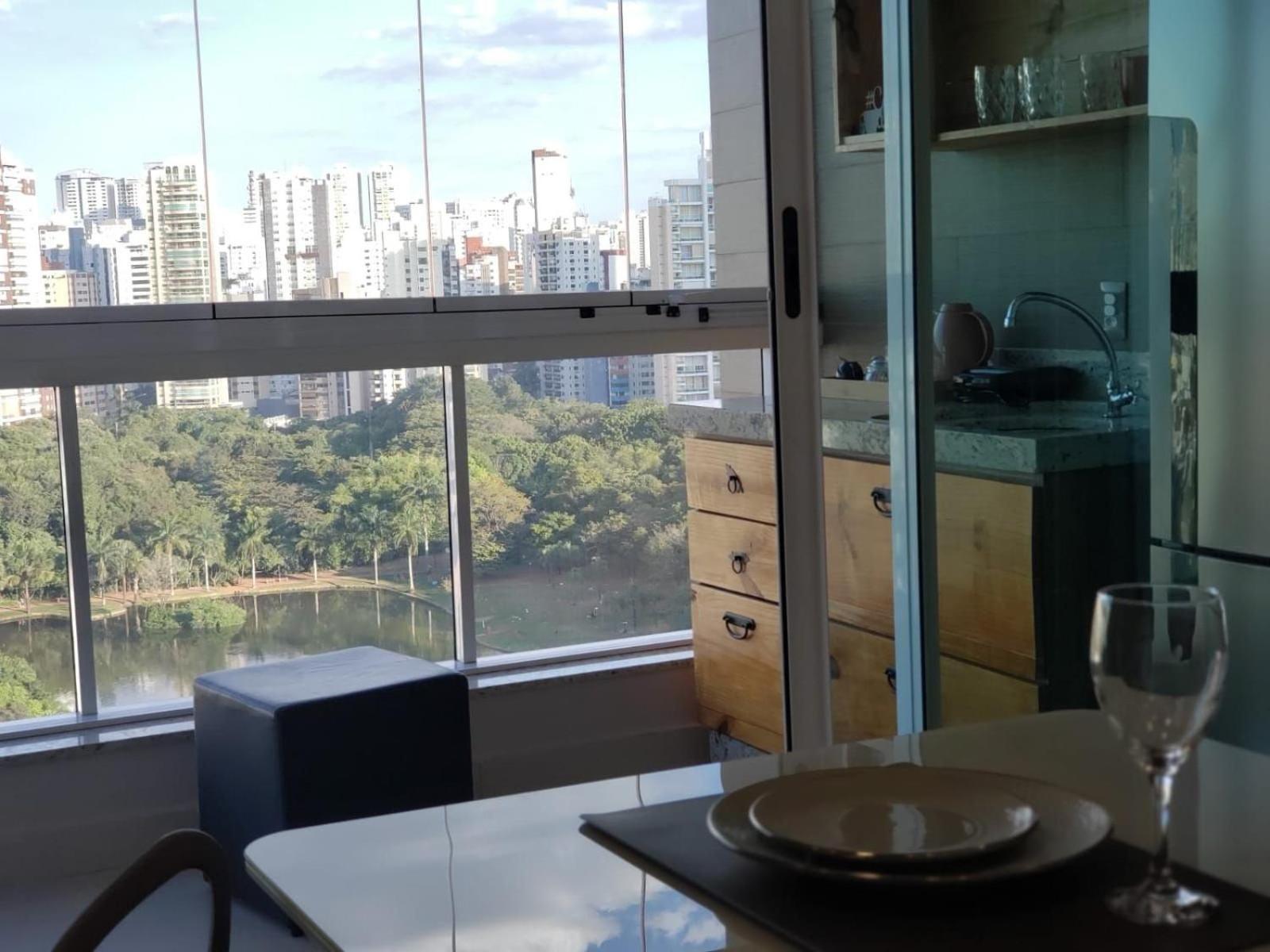 고이아니아 Gaia - Jacuzzi Privativa - Linda Vista 아파트 외부 사진