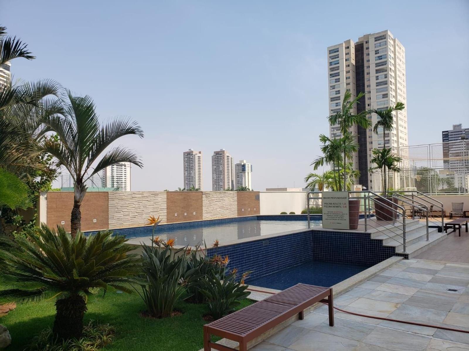 고이아니아 Gaia - Jacuzzi Privativa - Linda Vista 아파트 외부 사진